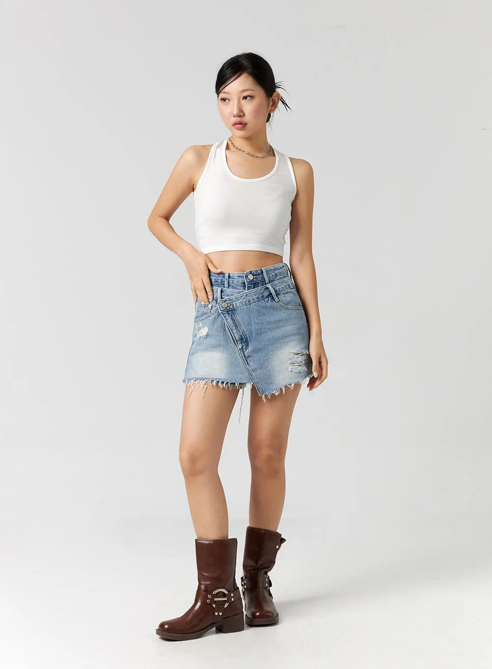 Cross Back Strap Top CG301